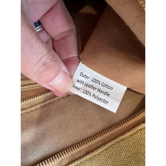 Joy Susan Southwestern Aztec Woven Shoulder Bag Leather Trim - Picture 7 of 7